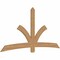 Ekena Millwork Davenport Timber Gable Bracket, Western Red Cedar, 96"W x 48"H x 1 1/2"D x 5 1/2"F, 12/12 Pitch GBW096X48X0206DAV00SWR - alternate 5